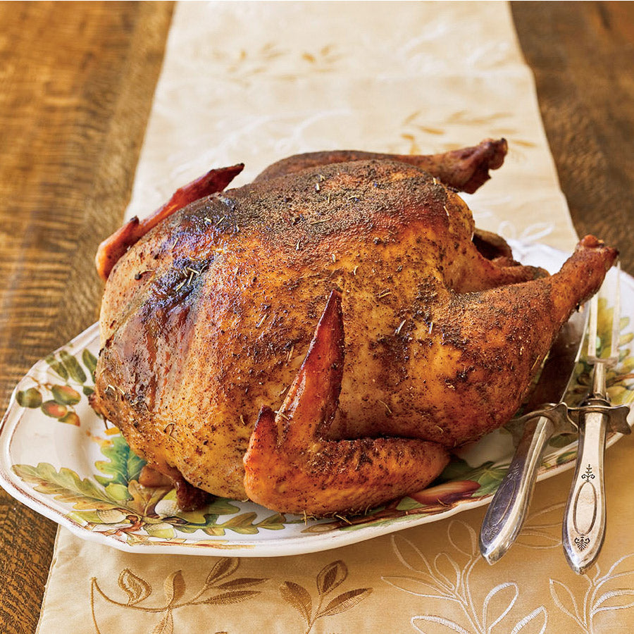 Brined and Seasoned Whole Turkey